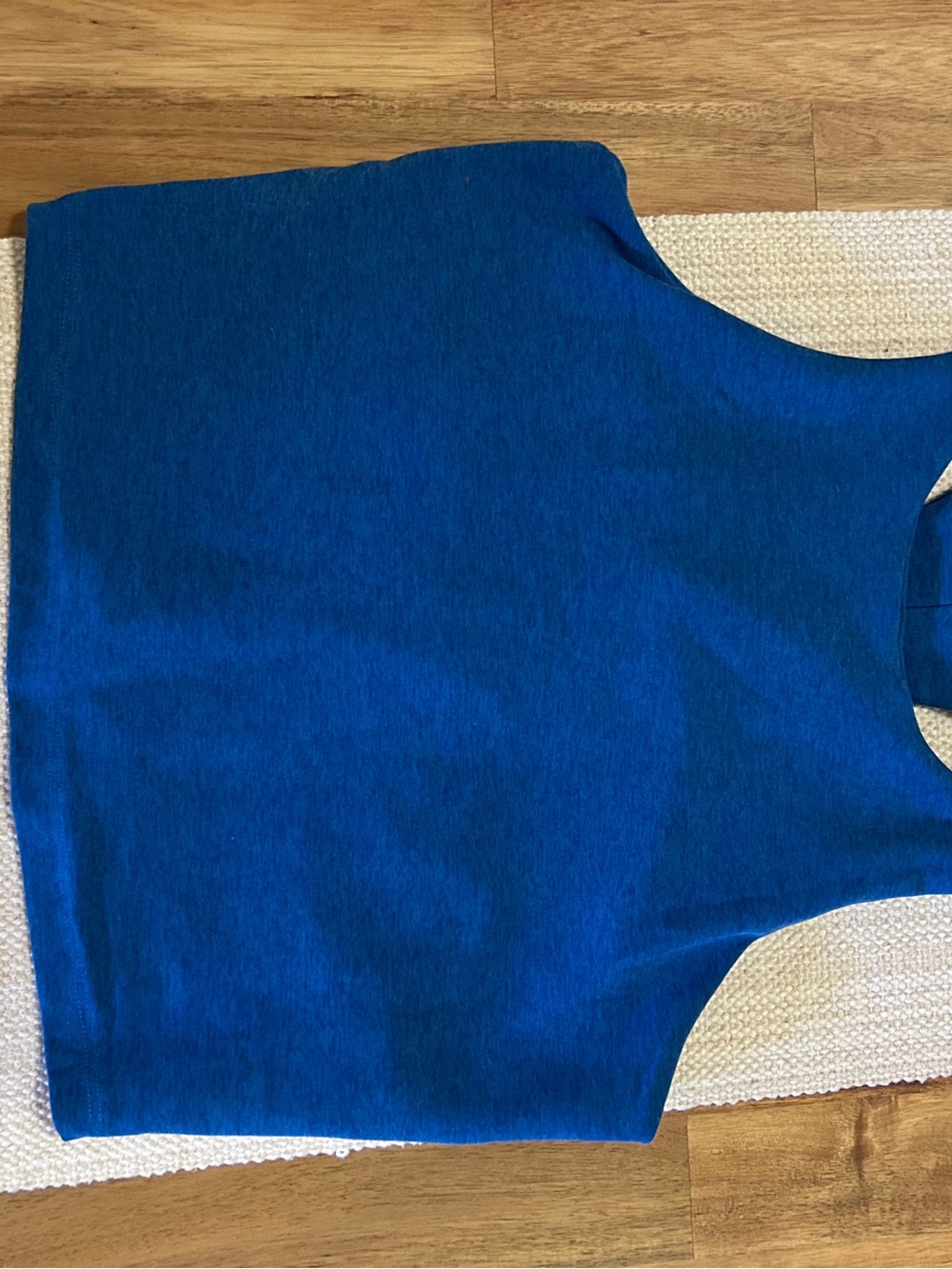 Beyond Yoga Space dye Blue Cropped Tank Top Size M